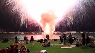 Fireworks show in San Diego where a computer glitch caused the entire 18min show to go off in 25 sec