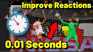 IMPROVE Reaction Time As A Goalkeeper - Goalkeeper Tips and Tutorials - Reaction Time Tutorial