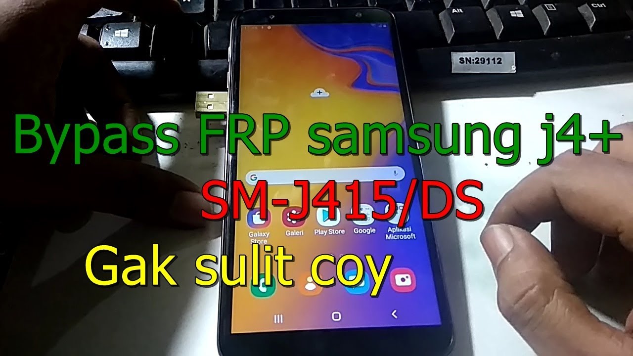 Bypass Frp Samsung J4 Sm J415f (Lupa Akun Google Samsung Sm-j415f/ds ...