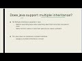 Multiple Inheritance Java?