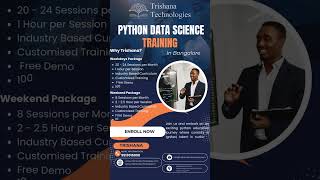 Python Data Science Training in Bangalore #trishanatechnologies #job #onlinelearning