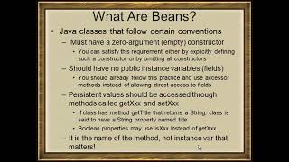 Using Beans in JSP