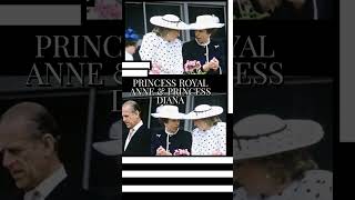 PRETTY PRINCESS DIANA & PRINCESS ROYAL ANNE SWEET CONVERSATIONS #shortsfeed #royalfamily #royal