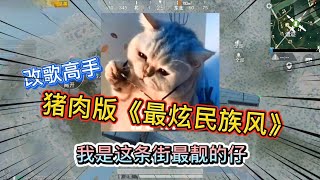 飞机上改歌高手来了，猪肉版《最炫民族风》，我是这条街最靓的仔