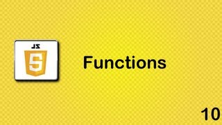Javascript beginner tutorial 10 - functions with parameters