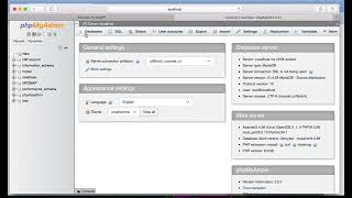 INTRODUCTION TO PHPMYADMIN INTERFACE Lesson 3