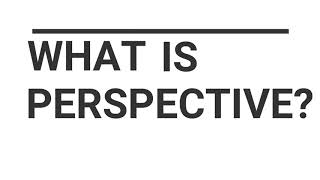 What is perspective? - introductory drawing activity.