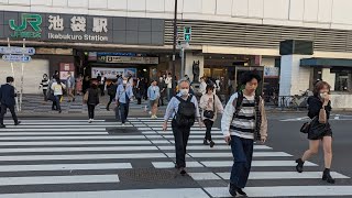 【高画質FHDお散歩ライブカメラ】池袋　散歩　Ikebukuro walking【live camera】