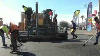 Rehabilitamos el pavimento en la avenida Nueva España.