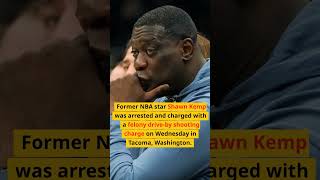 Shawn Kemp ARRESTED for felony shooting! #shorts #news #trending