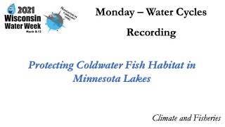 Protecting Coldwater Fish Habitat in Minnesota Lakes