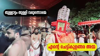 തുള്ളാട്ടം തുള്ളി വരുന്നൊരമ്മ എന്റെ ചെട്ടികുളങ്ങര അമ്മ