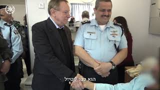 ביקור המפכל אצל לוחמי היממ שנפצעו בג'נין