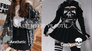 Aesthetic vs goth (part 3 and 4 quiz) ❤️✨🍪