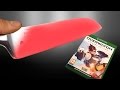 EXPERIMENT Glowing 1000 degree KNIFE VS XBOX GAME