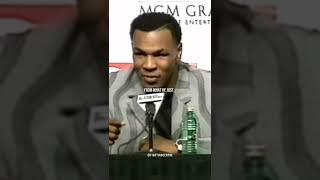 Mike Tyson gets angry at Press Conference 😳