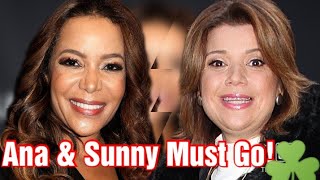 It's TIME For Ana Navarro & Sunny Hostin To Be Fired From 'The View'