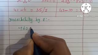 வகுபடுதல் விதி 7 மற்றும் 8 ஆல் வகுபடுதல் | Divisibility Rule | Divisible By 7 And 8 | In Tamil