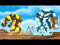 Hulk Ice  Vs Spider Man Fire: Freezing Temperatures (-272c) Vs ( 300c)| Super Heroes Movie Animation