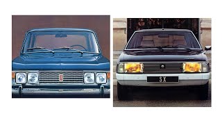 Fiat 125  VS  Simca 1307