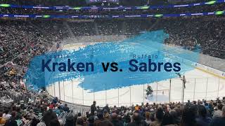 Seattle Kraken vs Buffalo Sabres at Climate Pledge Arena