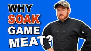 Cooking Game Meat | Should I Soak it? | You'll Be SURPRISED!
