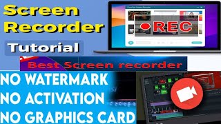 TOP 2 Free Screen Recorder For PC No WATERMARK_Best FREE Screen Recorder Tutorial_RECORD VIDEO ON PC