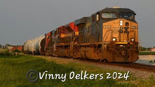 Chasing the CN L571 from Webster City to Duncombe Ft Gavriel Mora