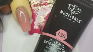 DIY Modelones Polygel Nail Extensions | Tutorial |