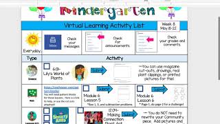 K Learning Menu Video