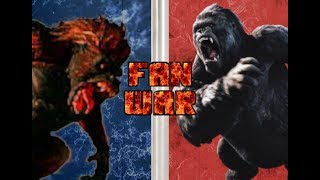 Fan War!!! Chaos vs King Kong