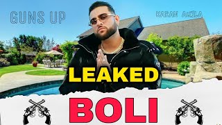 Karan Aujla New Song | Boli (FULL VIDEO) Karan Aujla LEAKED SONG | New Punjabi Song 2021 | BOLI SONG