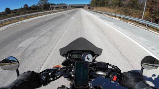 FZ8 afternoon ride on NC540