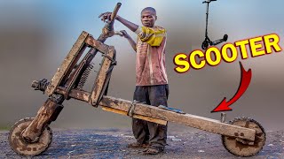 African Made SCOOTER | The Chukudu