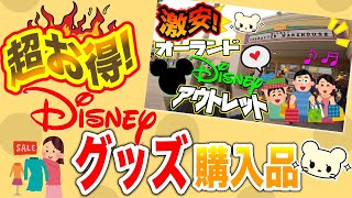 【超お得❤️】ディズニーアウトレット購入品紹介‼️フロリダディズニー