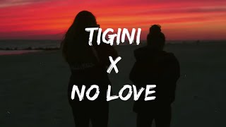 Tigini X No Love (Lyrics) trending song |JAZ Scape Mashup