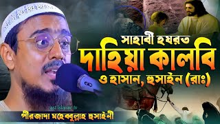 দাহিয়া কালবি ও হাসান, হুসাইন (রাঃ) এর ঘটনা | পীরজাদা মহেব্বুল্লাহ হুসাইনী ওয়াজ | Mohibbullah Waz