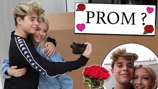 Asking My Girlfriend To PROM **EMOTIONAL REACTION** | Gavin Magnus ft. Coco Quinn
