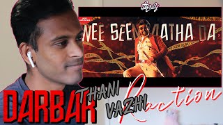 DARBAR - Thani Vazhi Song Reaction | Rajinikanth | A.R. Murugadoss | Anirudh | Subaskaran