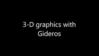 Using Gideros for 3D graphics