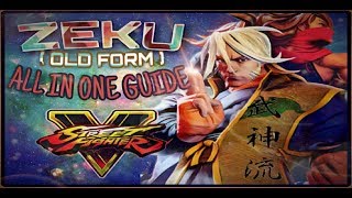 SF5 - ULTIMATE (OLD) Zeku All in One Guide -