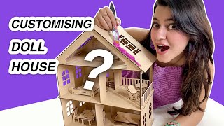 Painting on Doll House 😱
