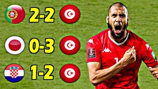 مباريات أحرج فيها المنتخب التونسي أعظم وأقوى المنتخبات العالمية 🔥 | فيديو للتاريخ | الجزء الأول