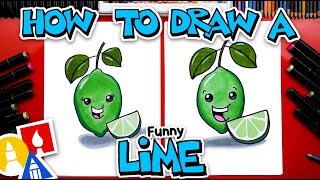 How To Draw A Funny Lime