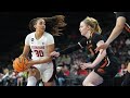 Haley Jones flirts with triple-double in Stanford's Pac-12 Women's Basketball Tournament opener