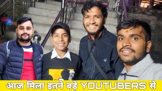 आज मिला इतने बड़े YOUTUBERS से |Big Youtubers @PahadiBiker @amitnegivlog @PahadiBhaiPiLoChai