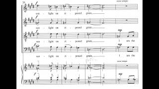 In Remembrance (E. Daley) Score Animation