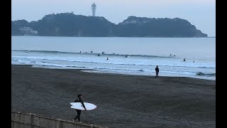 いつもの鵠沼の超小波で和光大がツインフィッシュ5'3で乗りまくる！