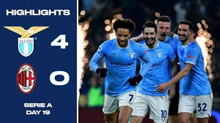 Highlights | Lazio-Milan 4-0