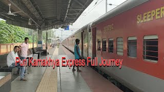 Puri-Kamakhya Express (via-Adra) Full Journey//Train information// पुरी - कामाख्या  एक्सप्रेस